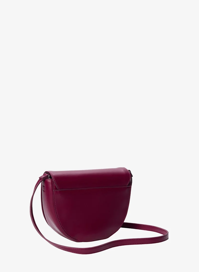 CALVIN KLEIN Bold Saddle Crossbody Bag